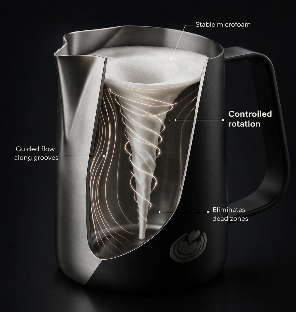Vortex Milk Pitcher (500ml)